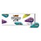 BIC Wite-Out Brand 0.2 in. x 26.2 ft. Non-Refillable Mini Correction Tape - Assorted (1-Dozen)